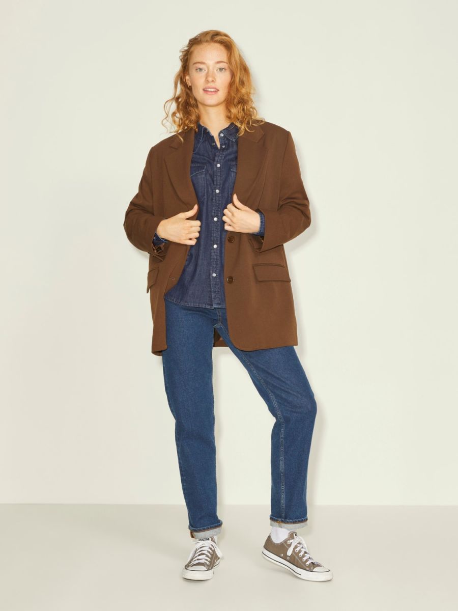 CAMICIE Donna JJXX 12204593 JXSOPHI DARK BLUE DENIM