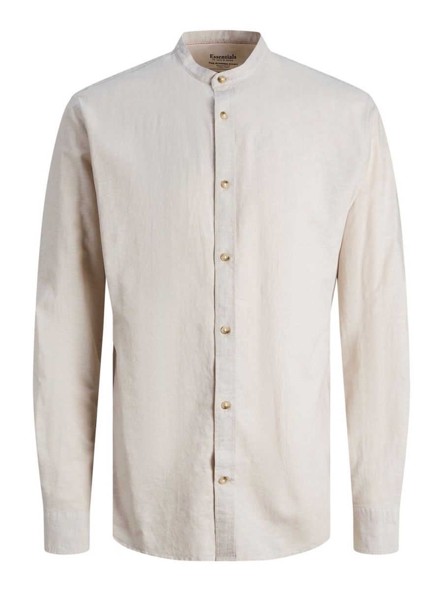 CAMICIE Uomo JACK&JONES 12248385 SUMMER BAND CROCKERY
