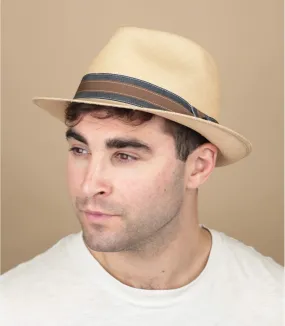 Cappello panama in pagliaPanama Trilby stone     