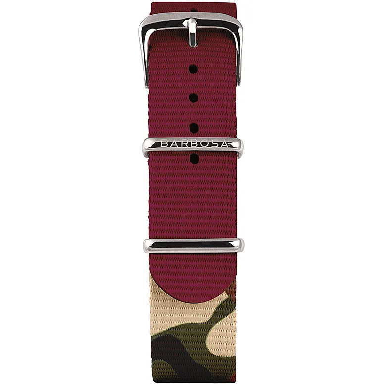 Cinturino orologio Barbosa Camouflage Tessuto