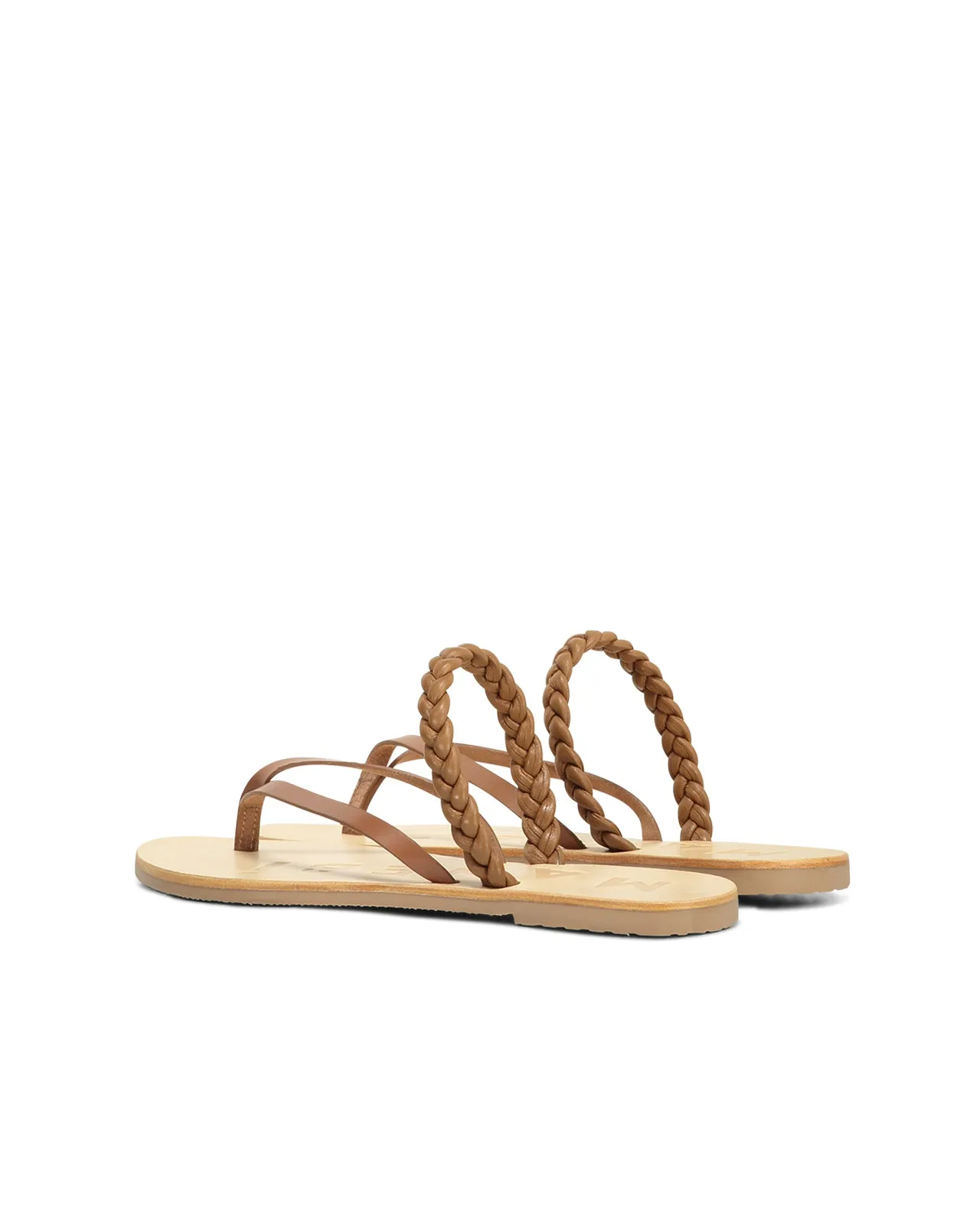 Sandalo infradito braided canyon tan