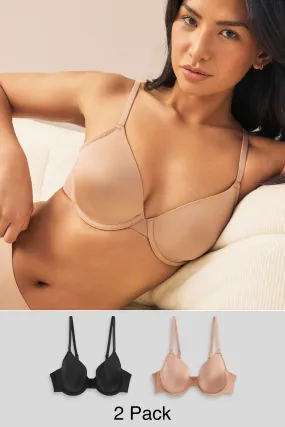 T-shirt modellante a coppa intera Reggiseni 2 Confezione